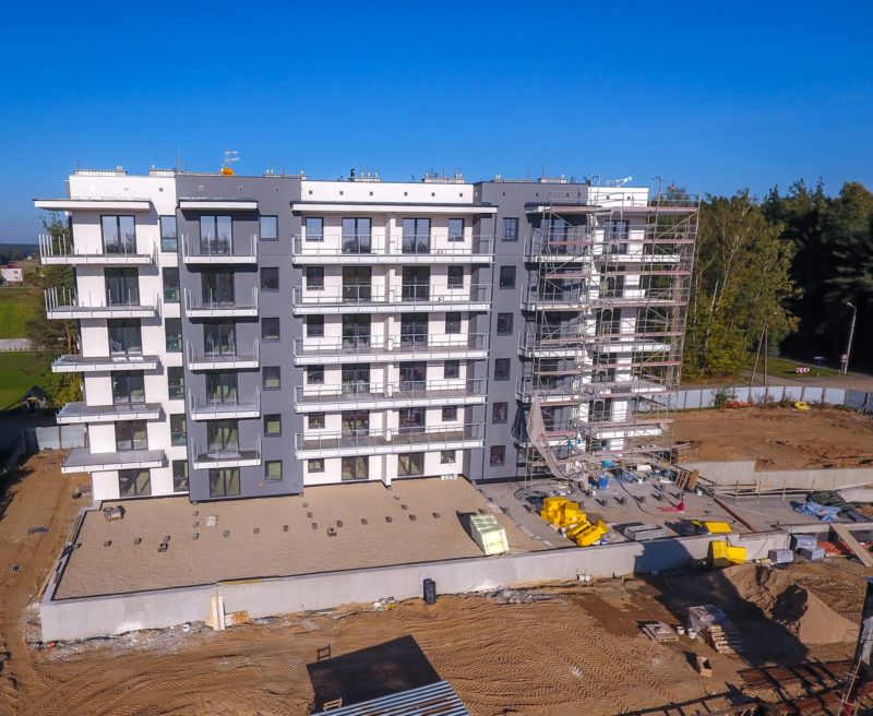 Mońki - z budowy bloku