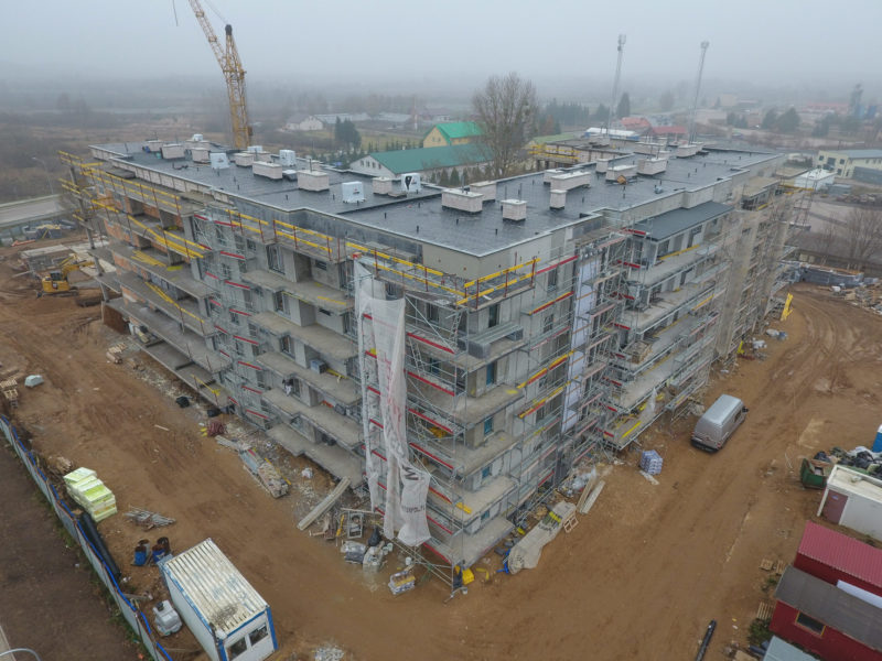 Postęp budowy Ełk 2018-11