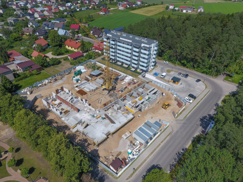 Nowe bloki w Mońkach 2019