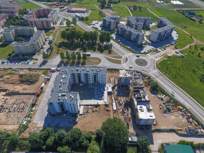 Nowe Miasto kolejny etap budowy 2019