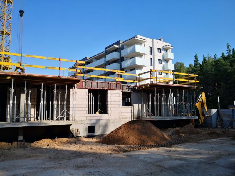 Mońki - Aleja Niepodległości 33 budowa 2019-08-17